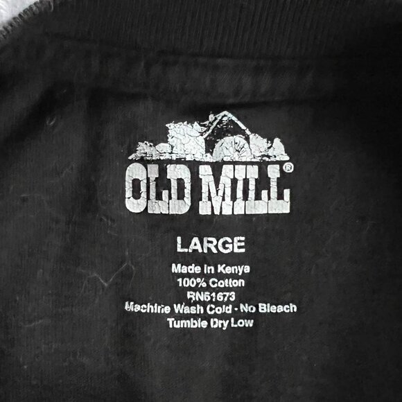 Men's Size Large Lot of Five (5) Short Sleeve Black Pocket Tees - Picture 7 of 10